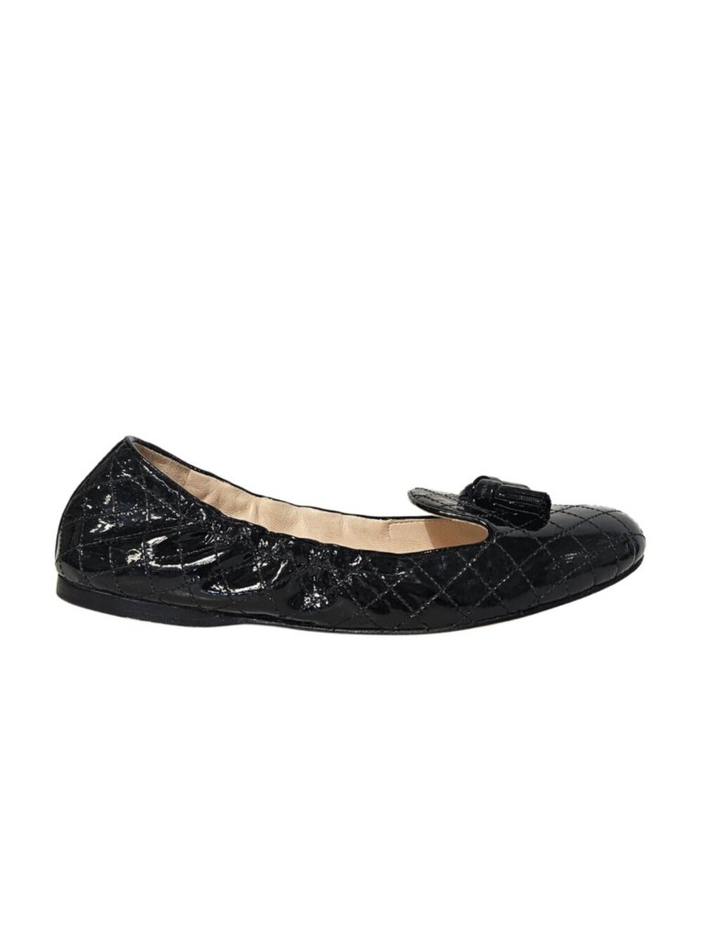 Prada Patent Leather Tassel Loafer 39.5